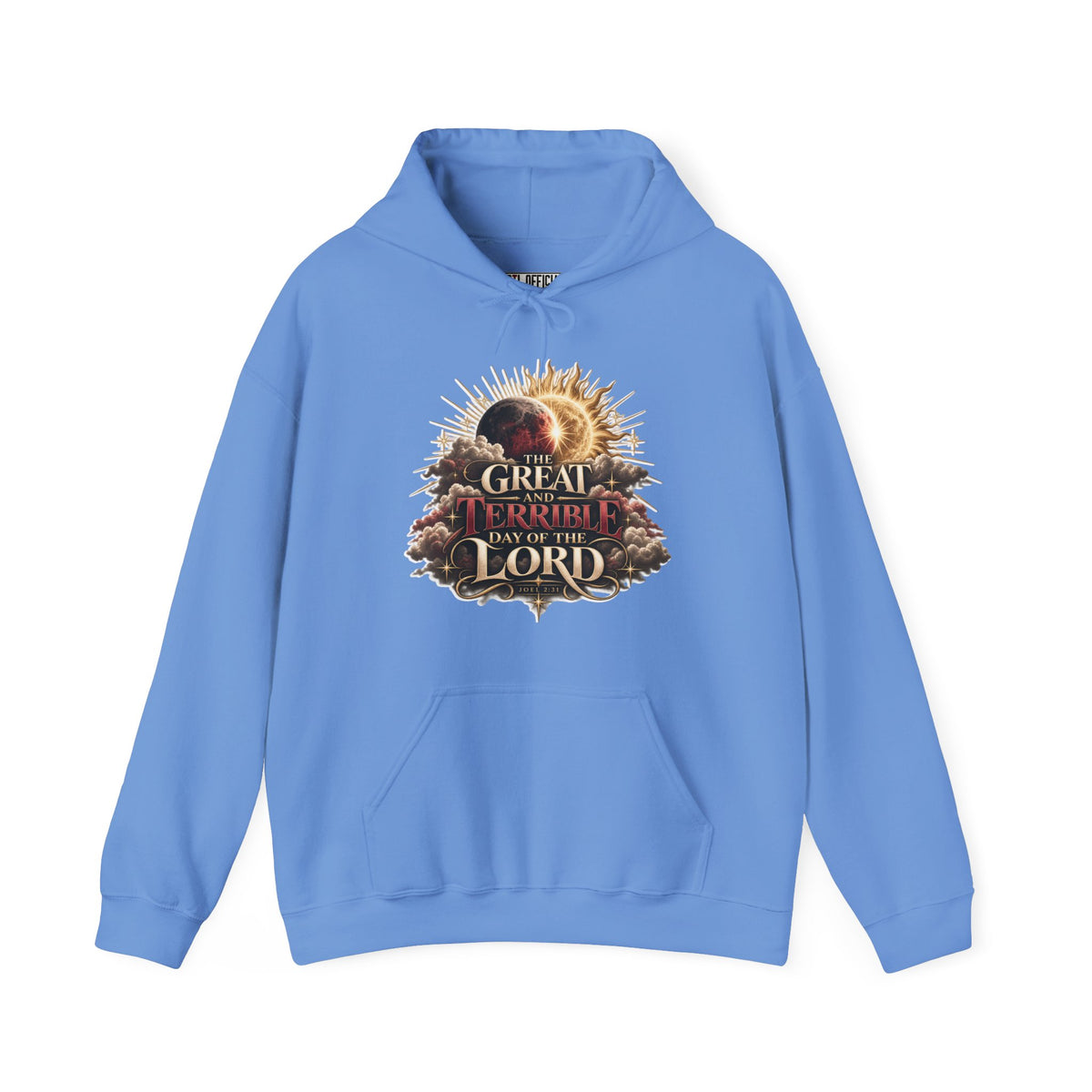 The Great and Terrible Day — Joel 2:31 Christian Hoodie