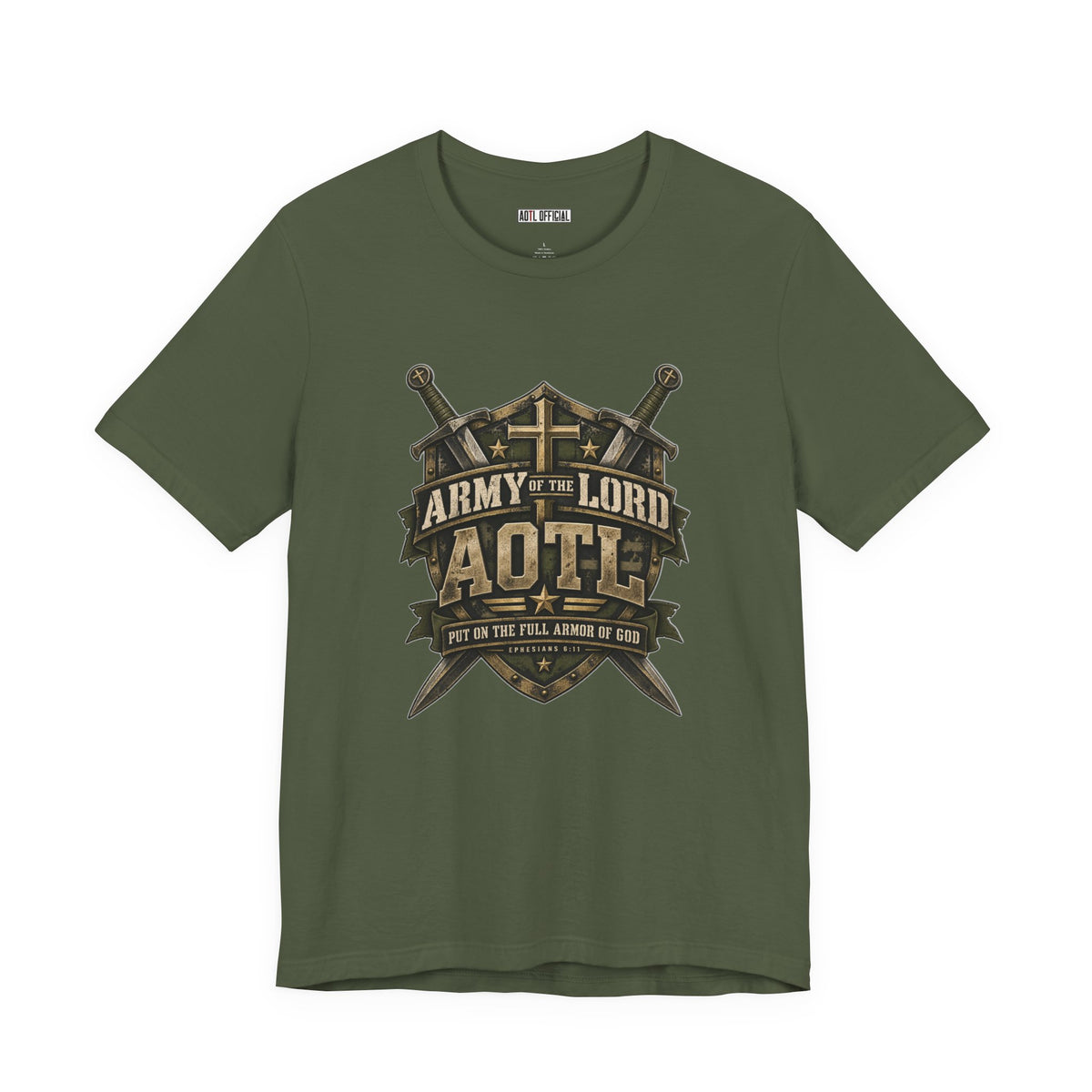 AOTL — Full Armor of God Christian T-shirt