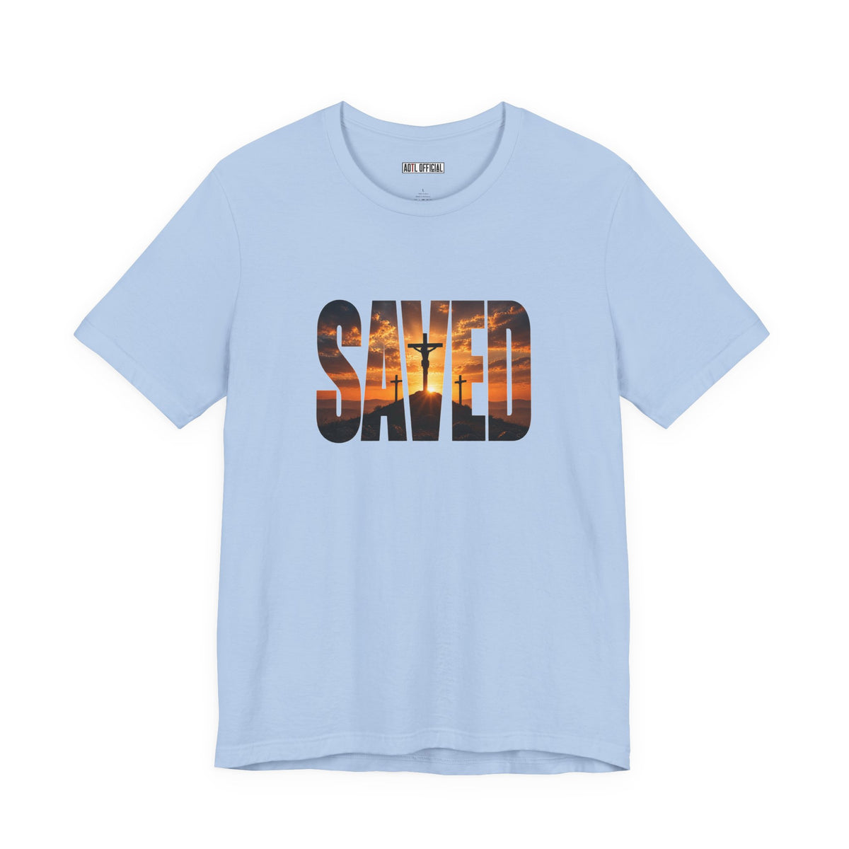 Saved — By the Cross Christian T-shirt