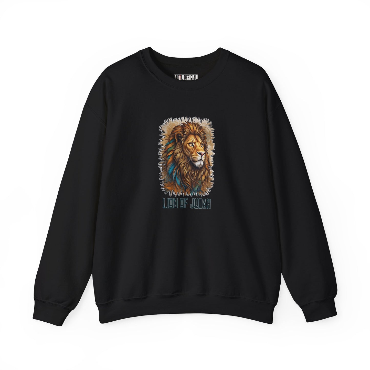 Divine King  Lion of Judah  Unisex Heavy Blend™ Crewneck Sweatshirt