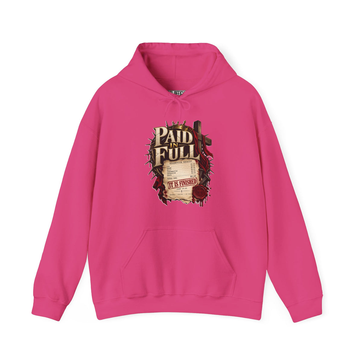 Paid in Full — John 19:30 Christian Hoodie