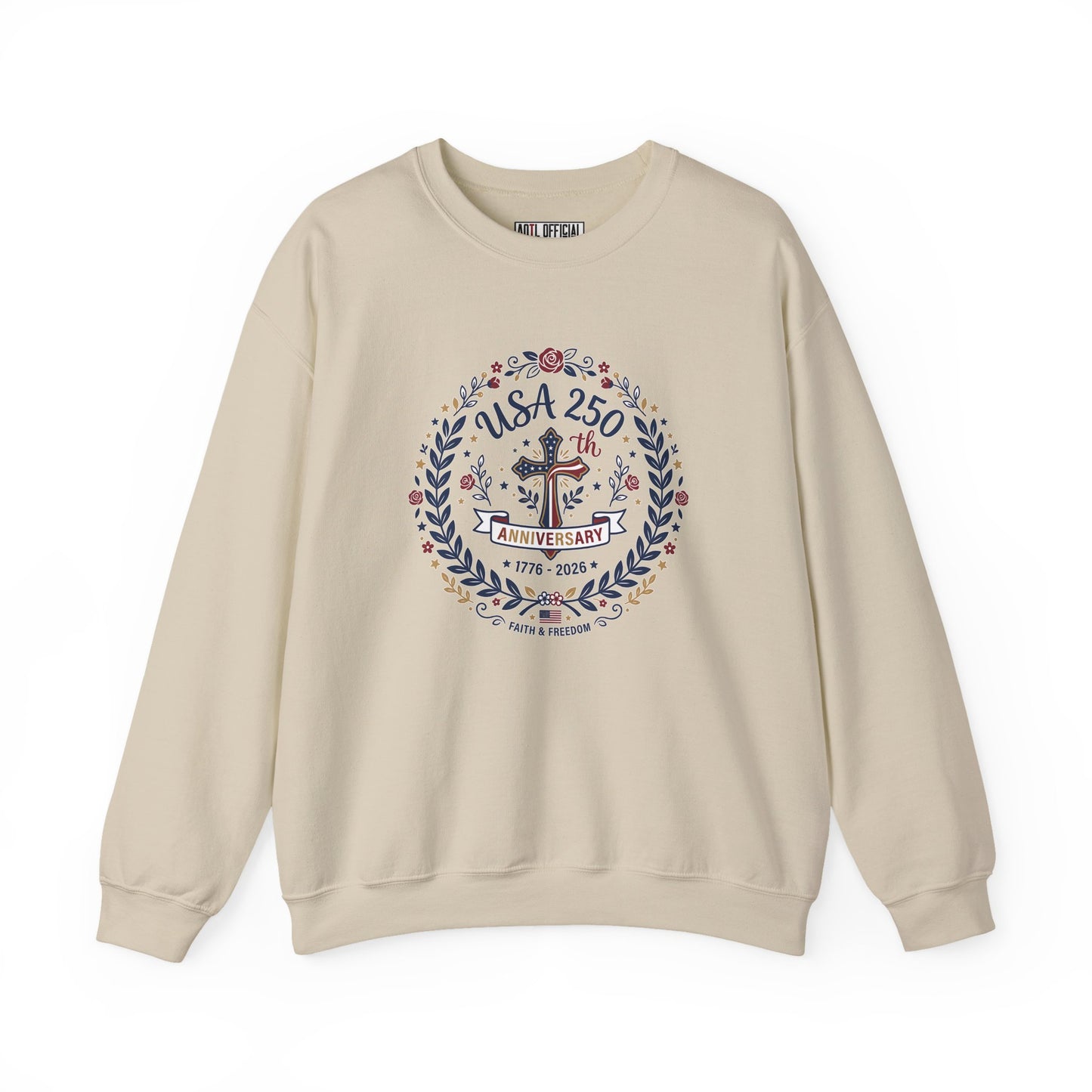 Ladies USA 250th Anniversary  Unisex Heavy Blend™ Crewneck Sweatshirt