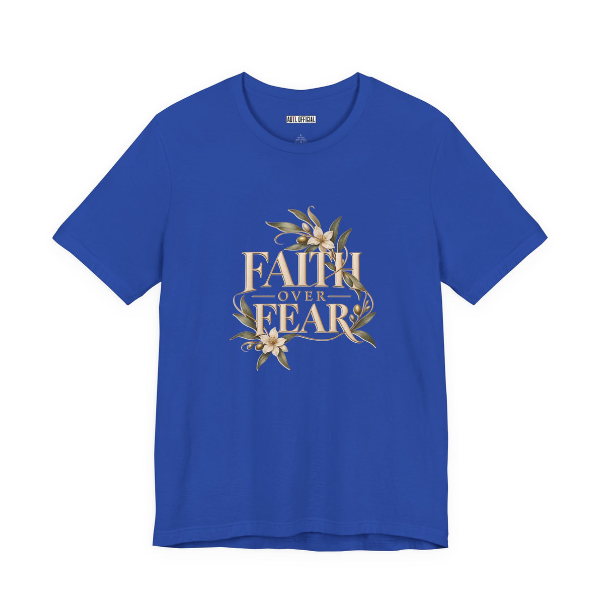 Faith Over Fear Christian T-shirt