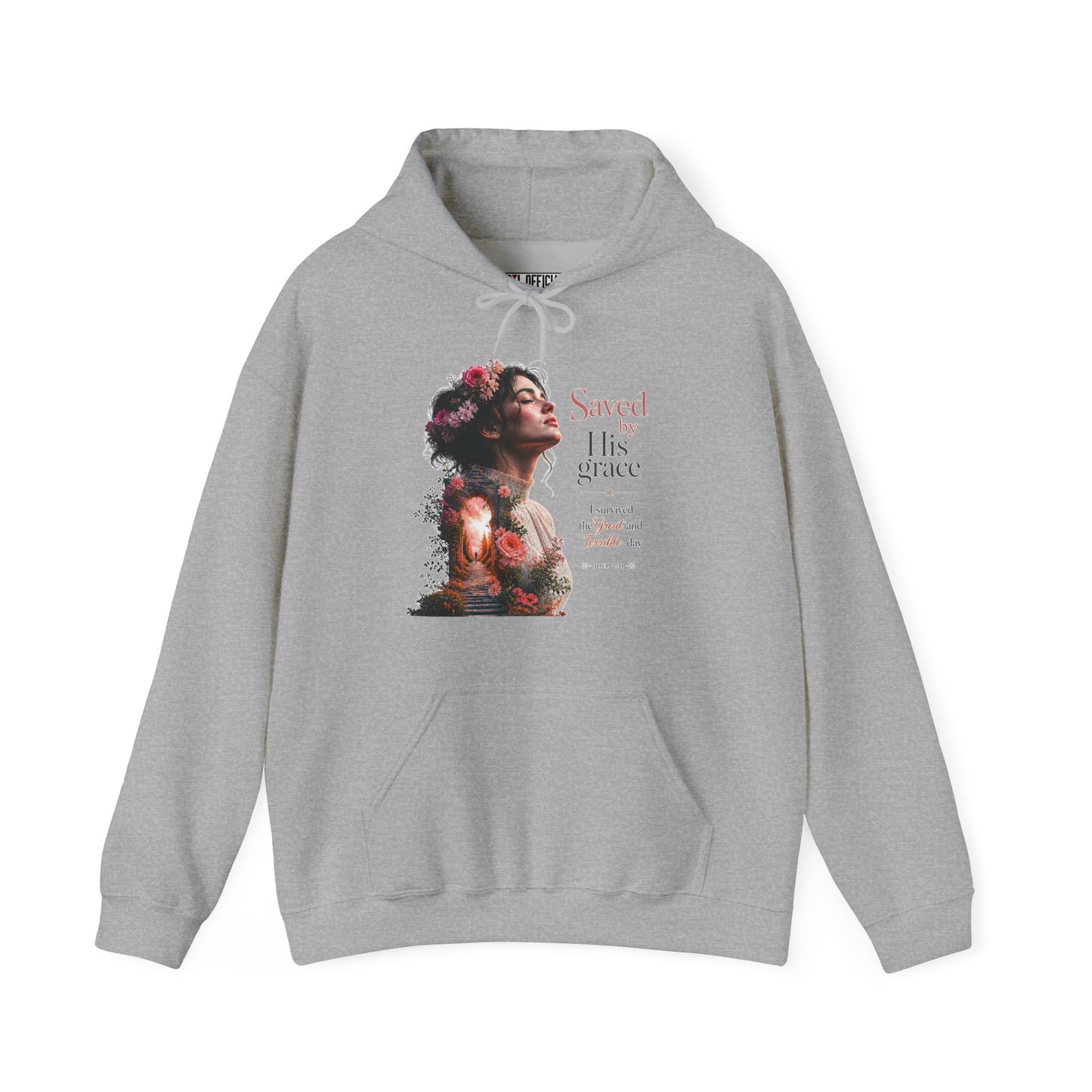 Pathway of Grace – I Survived the Great and Terrible Day (Joel 2:31) Christian Hoodie