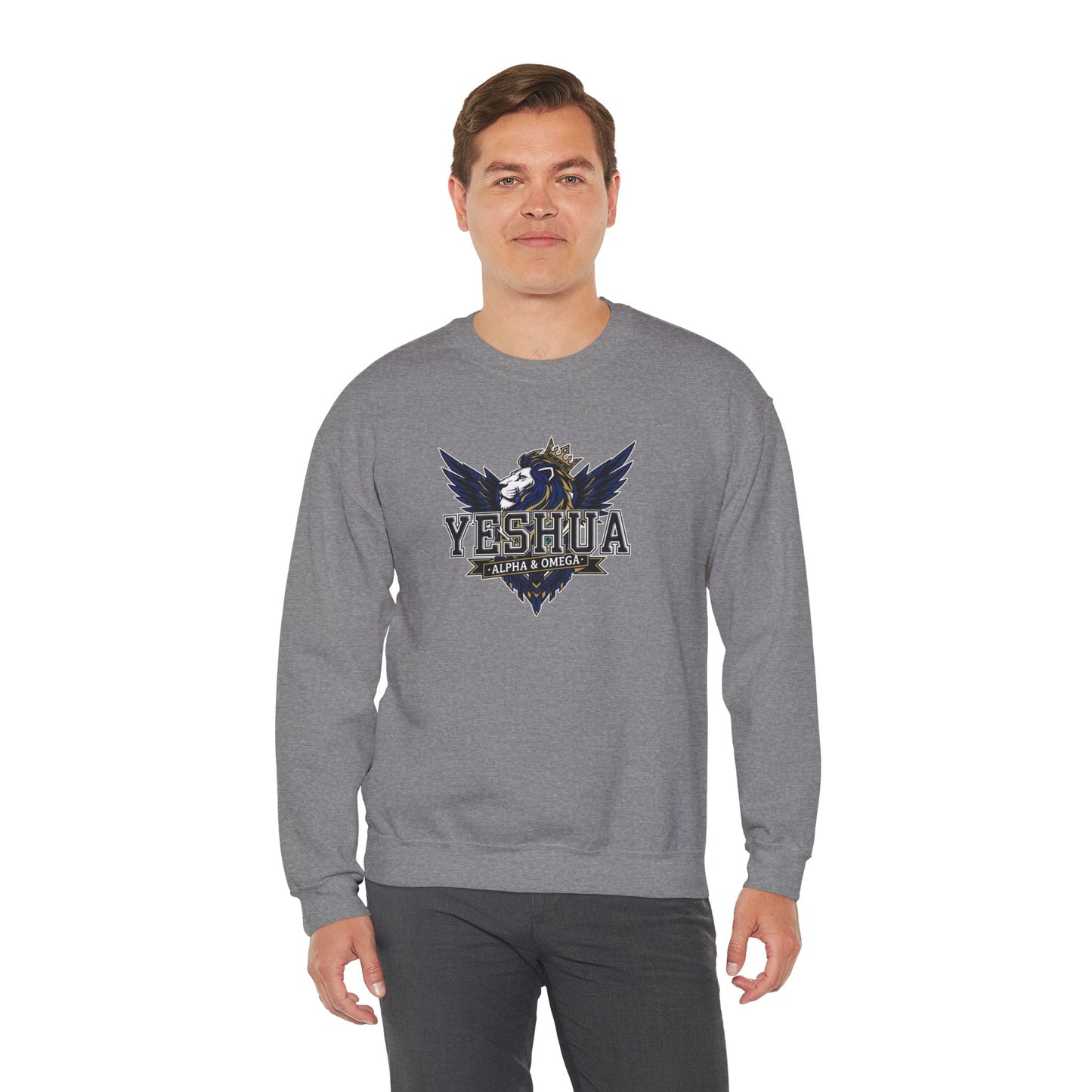 Yeshua: Lion of Judah Reigns Christian  Sweatshirt