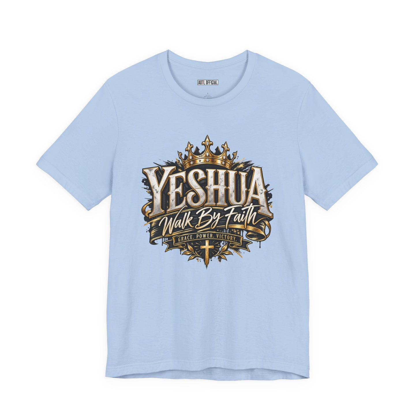 Yeshua – Walk By Faith Christian T-shirt