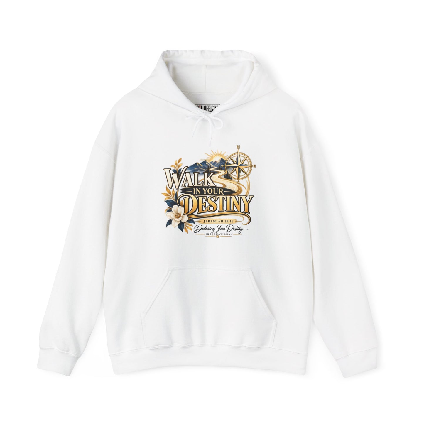 Walk in Your Destiny DYDI Christian Hoodie