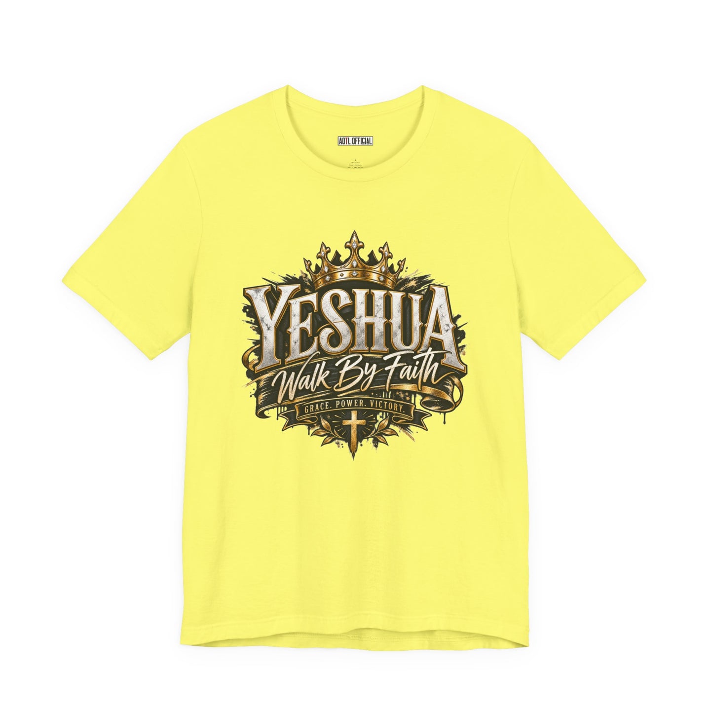 Yeshua – Walk By Faith Christian T-shirt