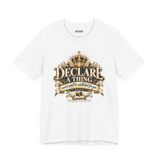 Declare a Thing DYDI Christian T-shirt