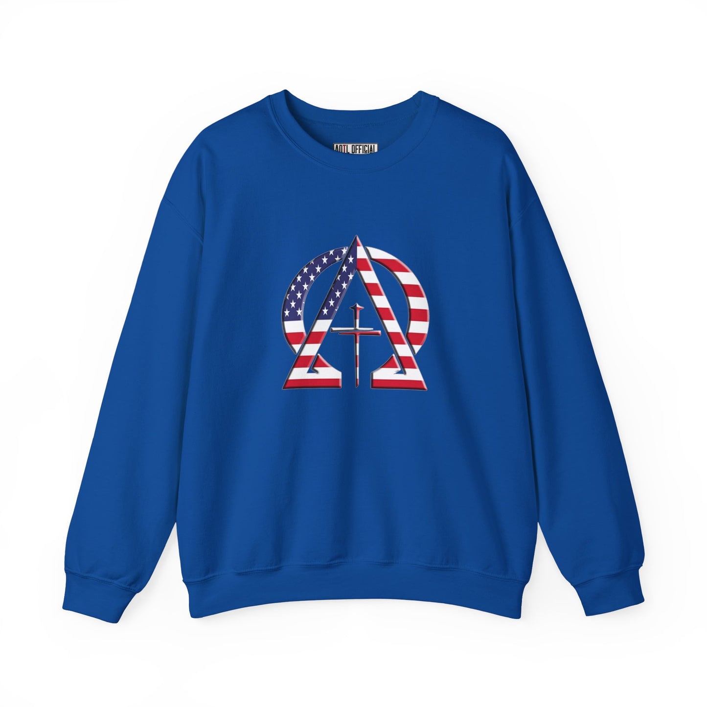 Alpha & Omega USA Unisex Heavy Blend™ Crewneck Sweatshirt