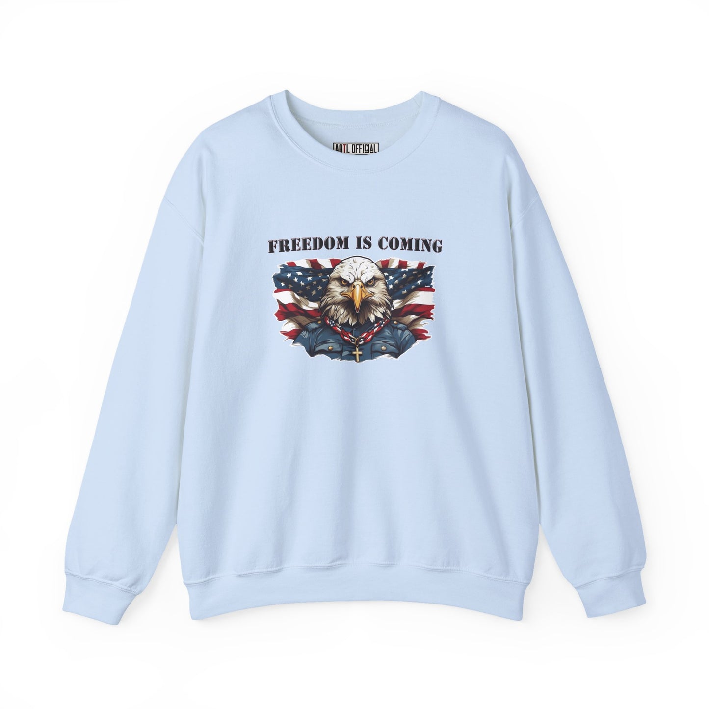 Freedom is Coming Unisex Heavy Blend™ Crewneck Sweatshirt
