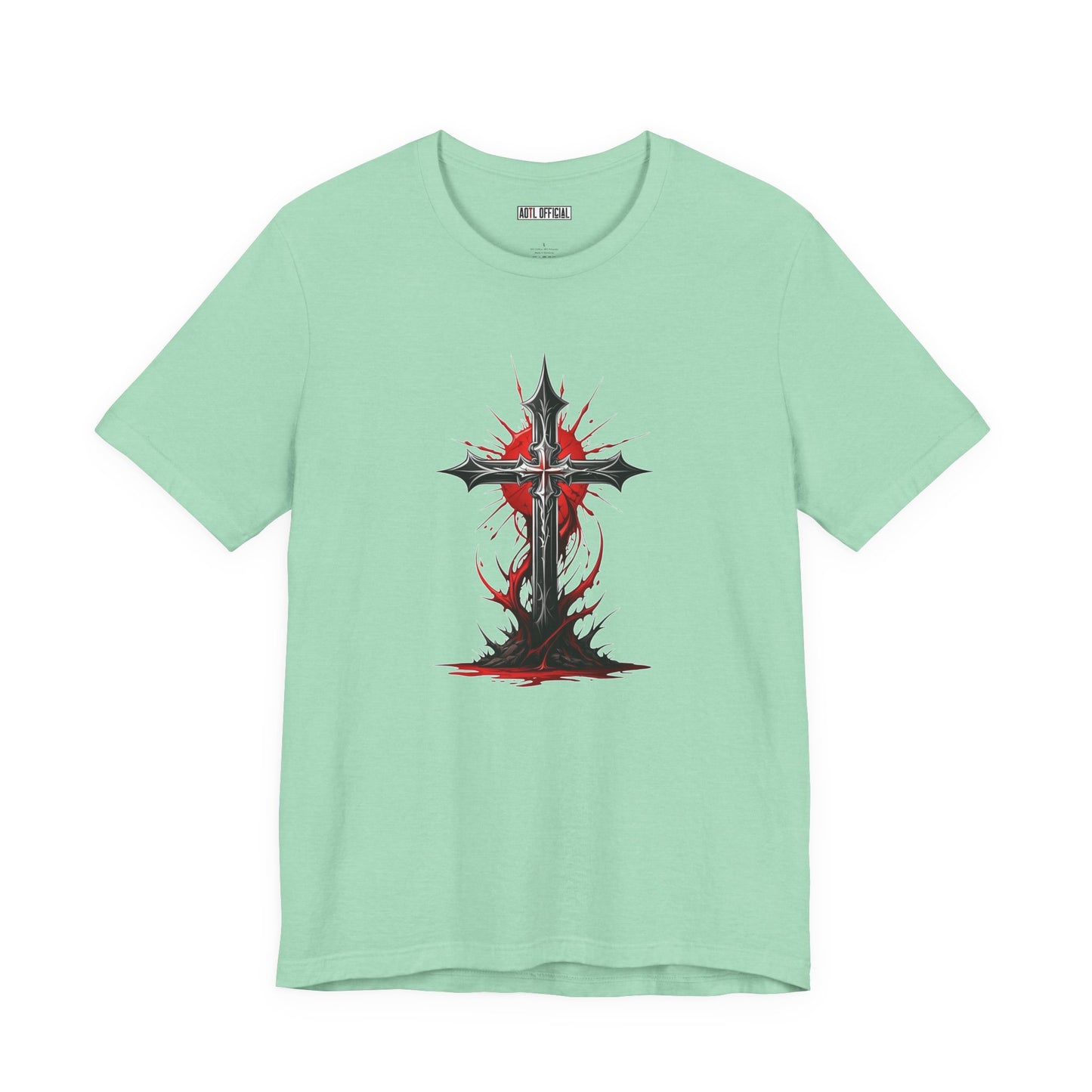 Sanguine Salvation Edgy Christian Unisex Short Sleeve Tee