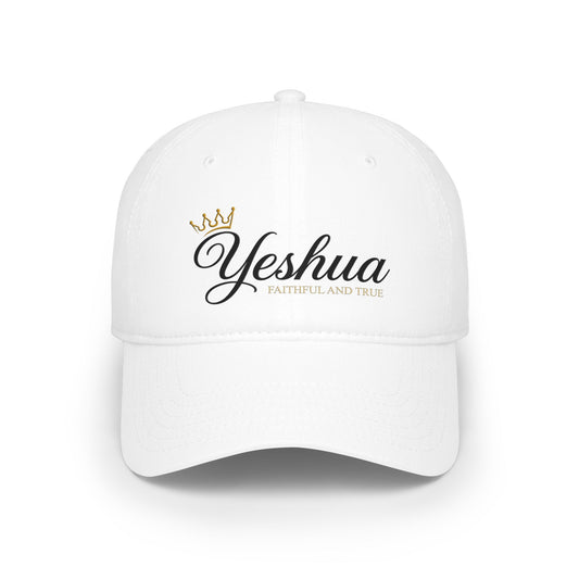 Yeshua Faithful & True Christian baseball cap faith-inspired design
