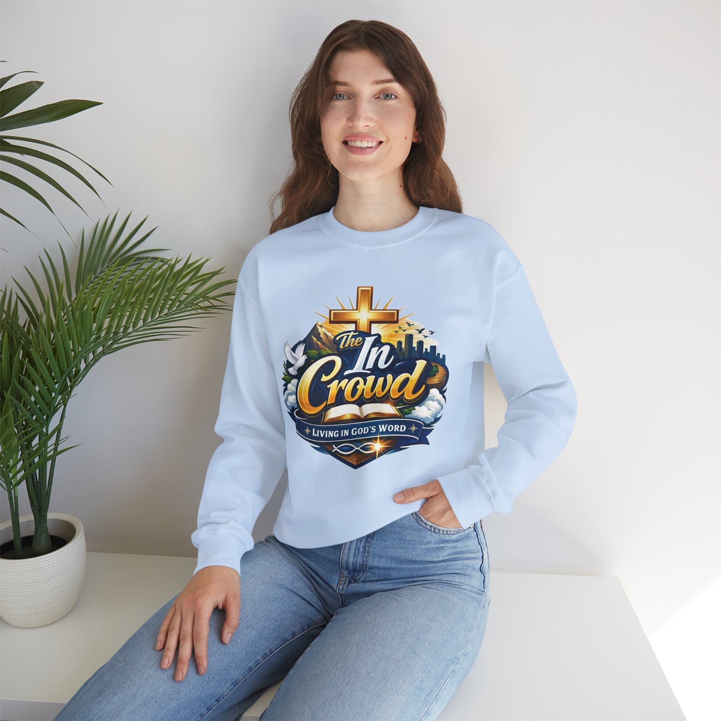 The In Crowd Unisex Heavy Blend™ Crewneck Sweatshirt