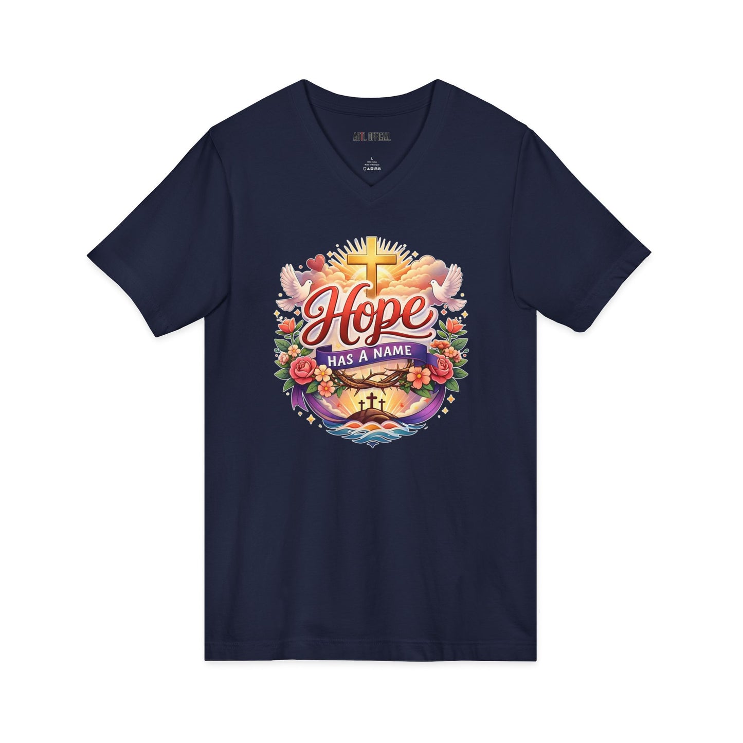 Hope Has A Name Nature Edition V-Neck Tee