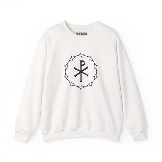Circle of Thorns & Chi-Rho Unisex Heavy Blend™ Crewneck Sweatshirt