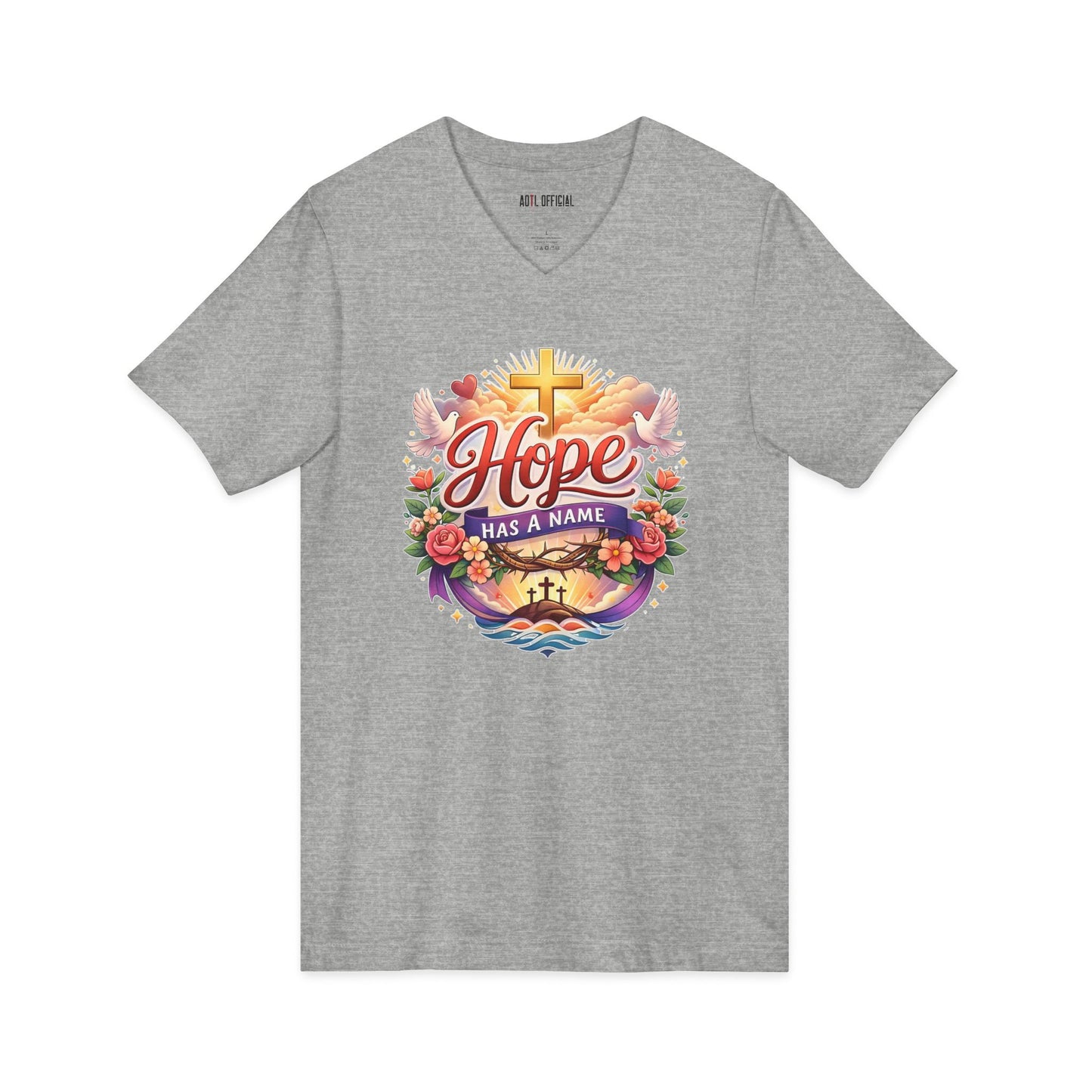 Hope Has A Name Nature Edition V-Neck Tee