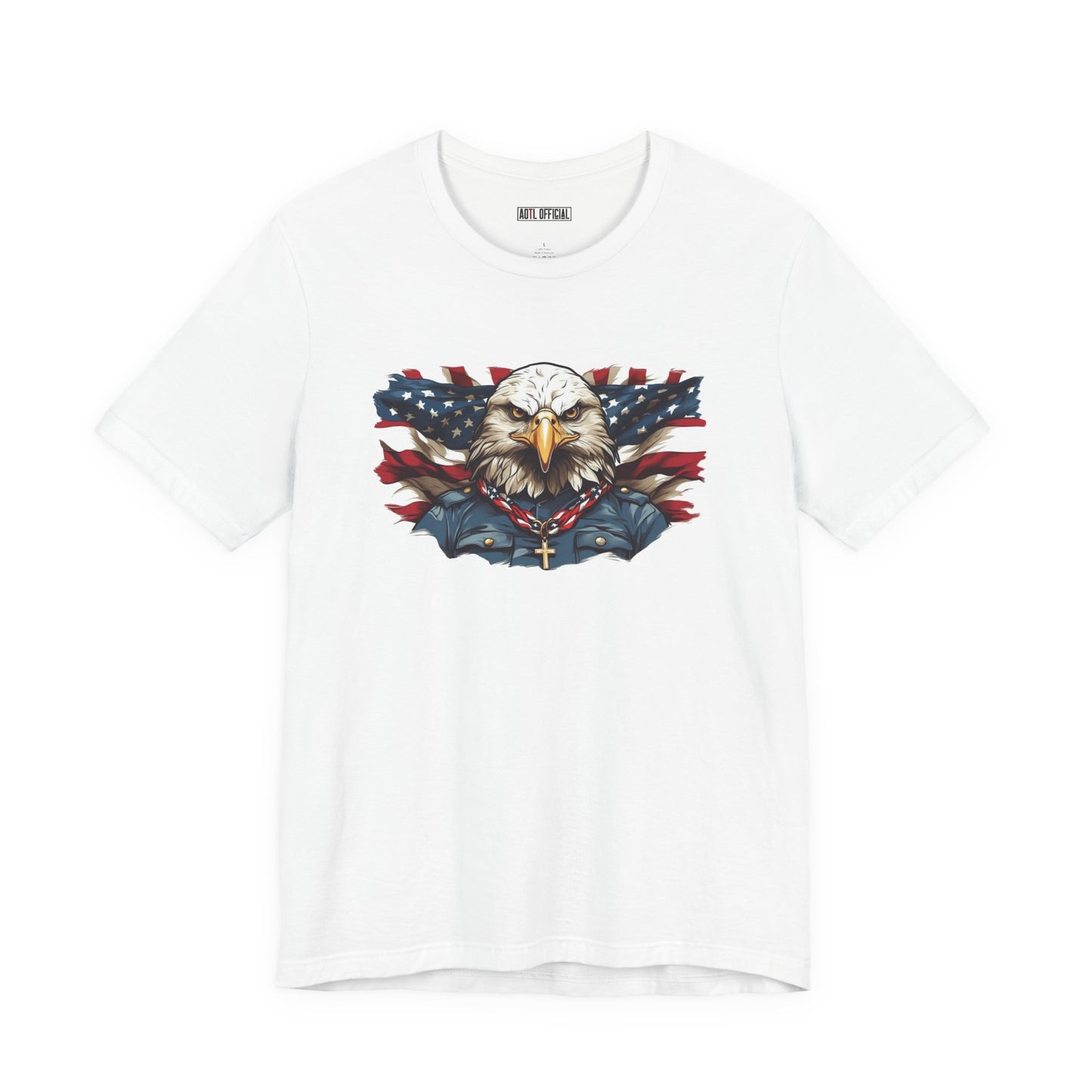 Defender of Liberty  Christian Patriotic Unisex Short Sleeve Tee