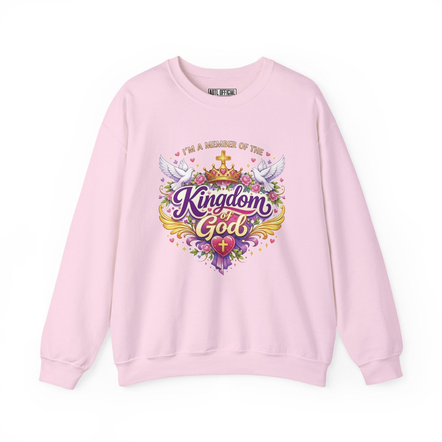 Member of the Kingdom of God Nature Edition Unisex Heavy Blend™ Crewneck Sweatshirt