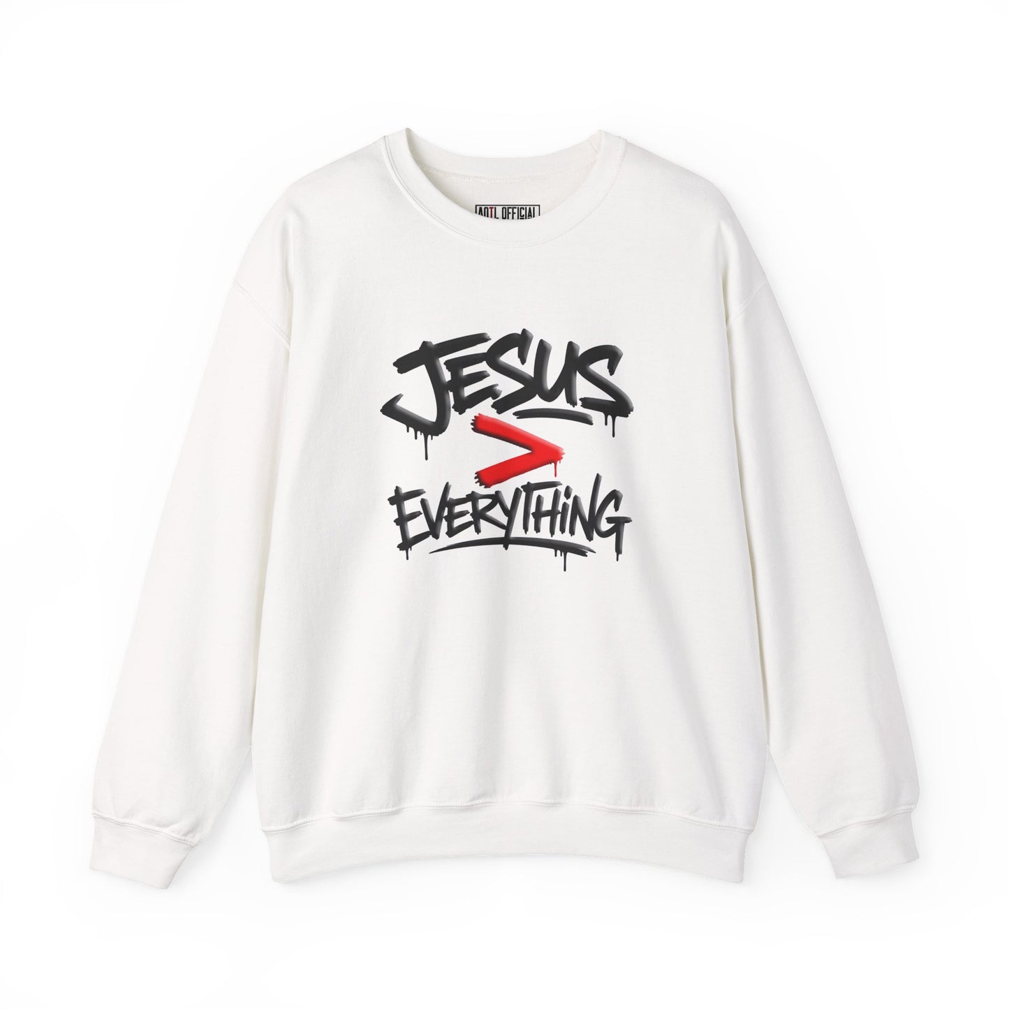 Jesus > Everything Graffiti Christian Sweatshirt