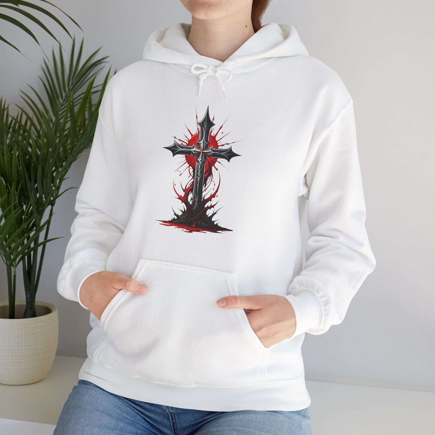 Sanguine Salvation Unisex Heavy Blend™ Hooded Sweatshirt