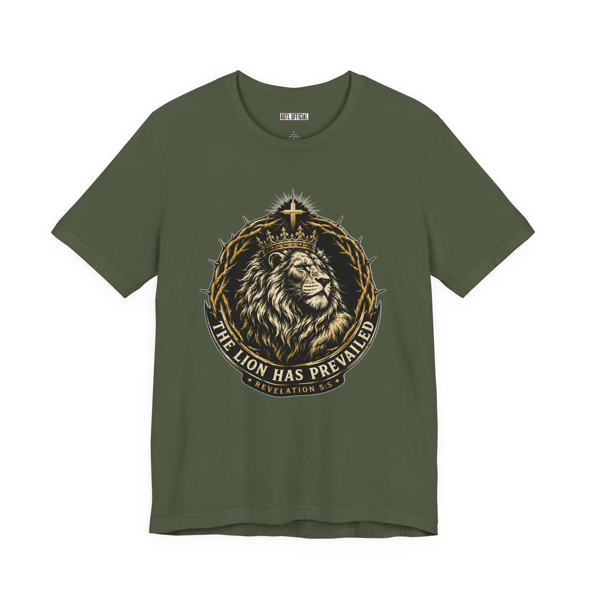 Lion of Judah — The Lion Has Prevailed Christian T-shirt