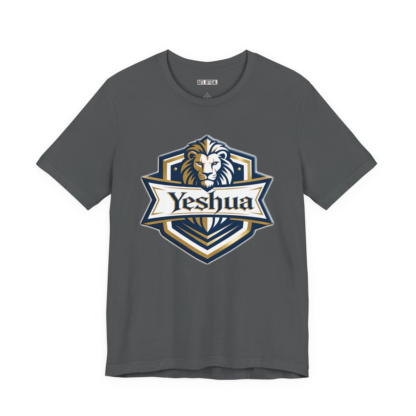 Yeshua Strength Crest  Unisex Short Sleeve Tee