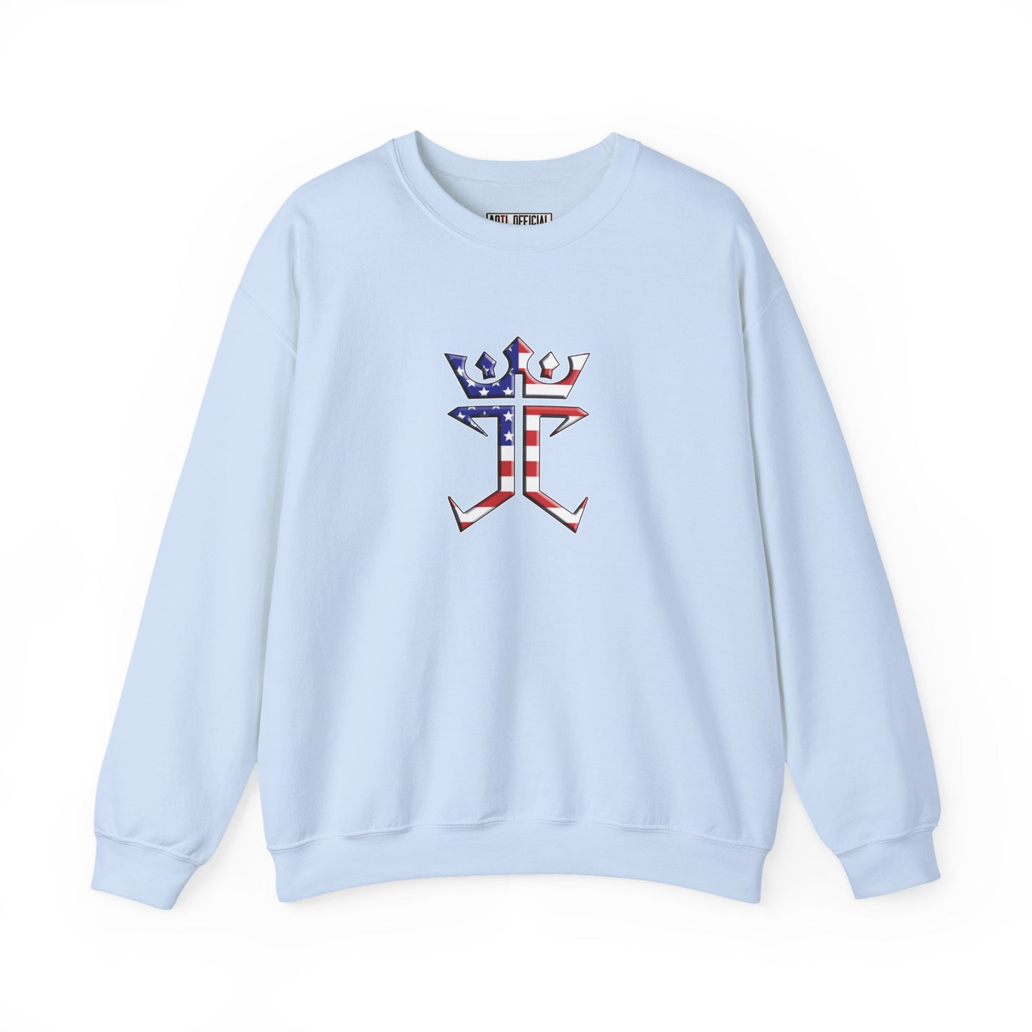Jesus Christ is King of USA Unisex Heavy Blend™ Crewneck Sweatshirt