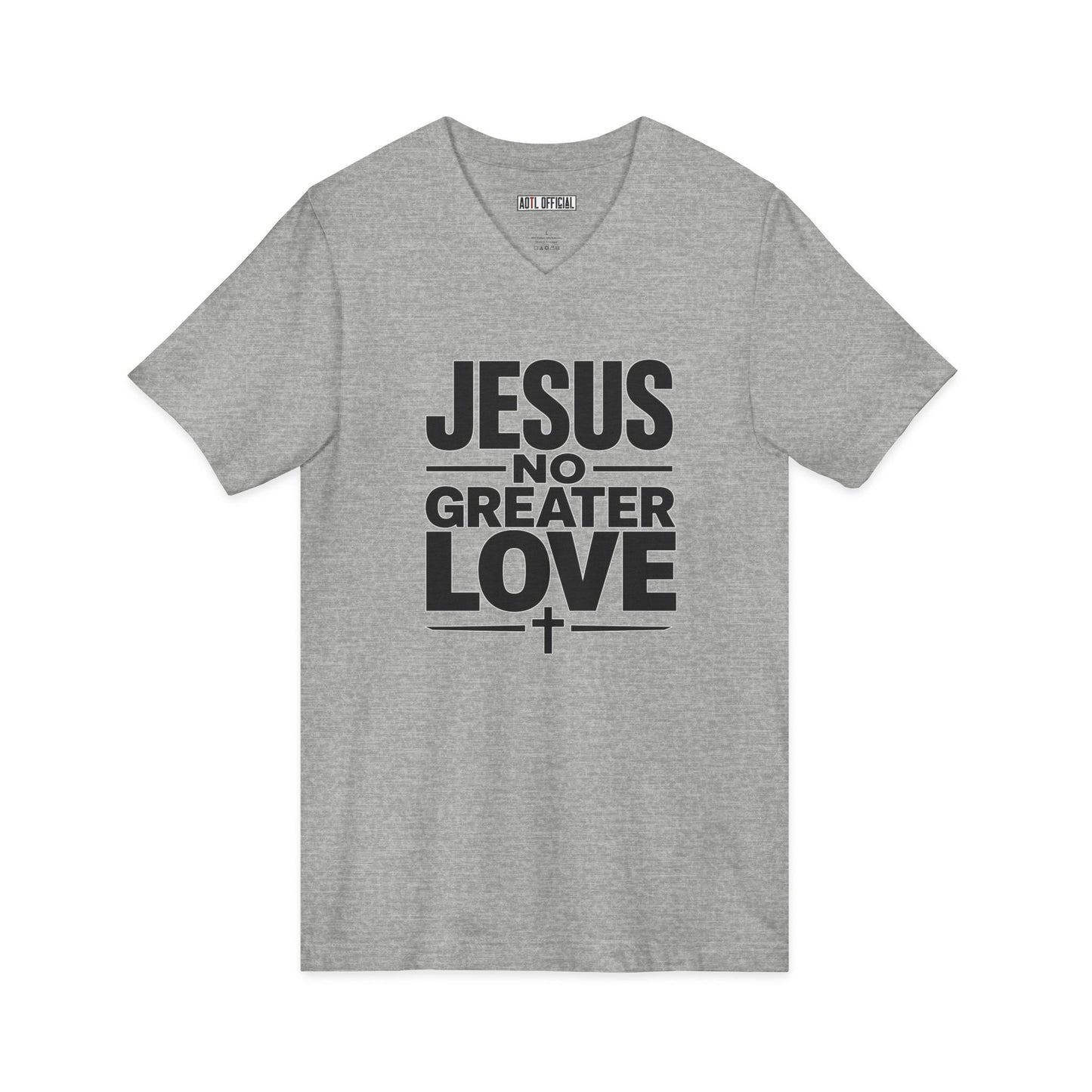 No Greater Love V-Neck Tee