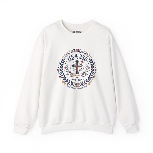 Ladies USA 250th Anniversary  Unisex Heavy Blend™ Crewneck Sweatshirt