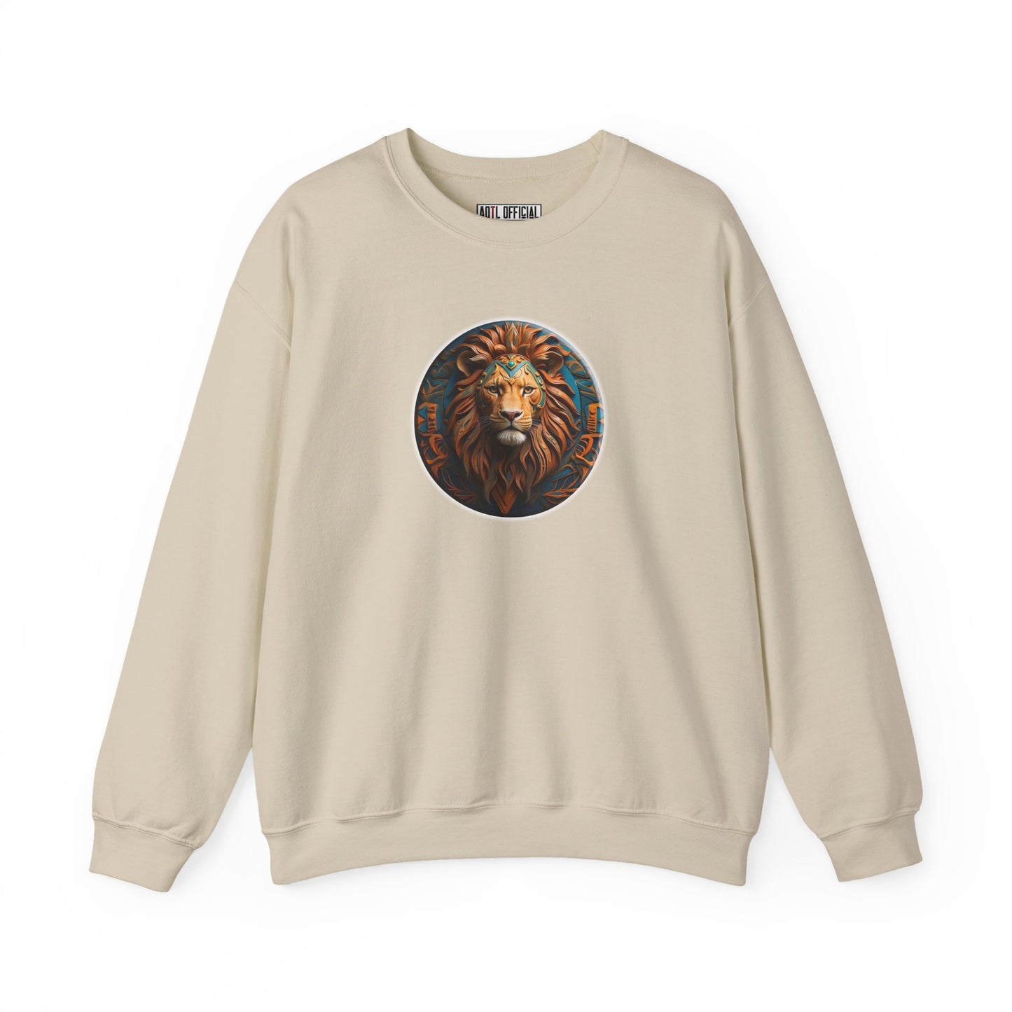 Lionhearted Savior Lion of Judah  Unisex Heavy Blend™ Crewneck Sweatshirt