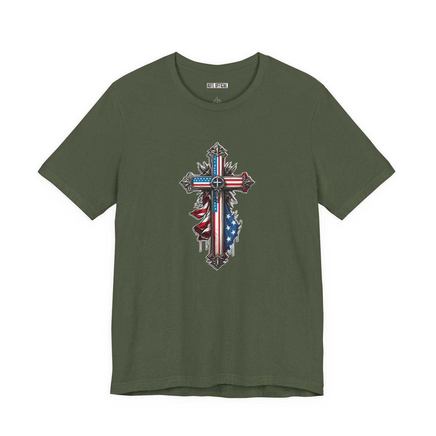 Faithful Patriotism Christian Unisex Short Sleeve Tee