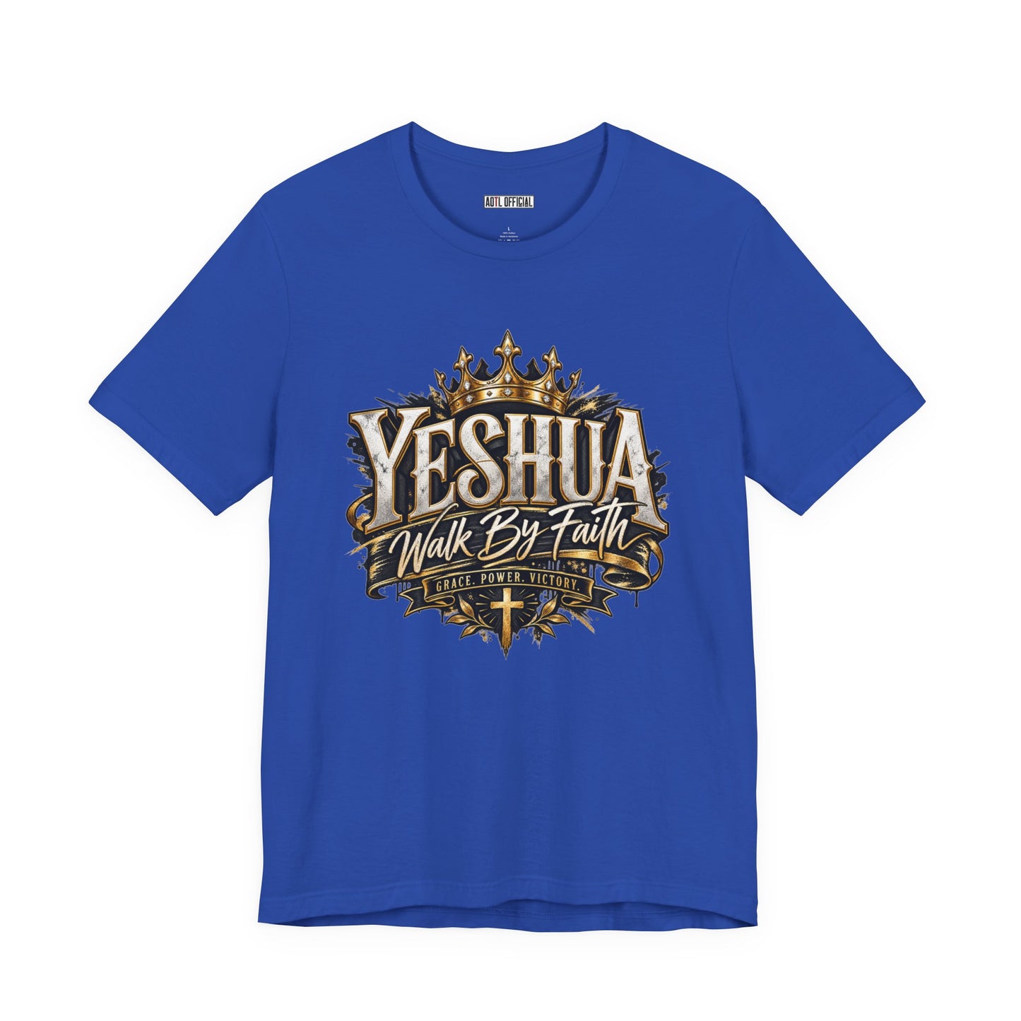 Yeshua – Walk By Faith Christian T-shirt