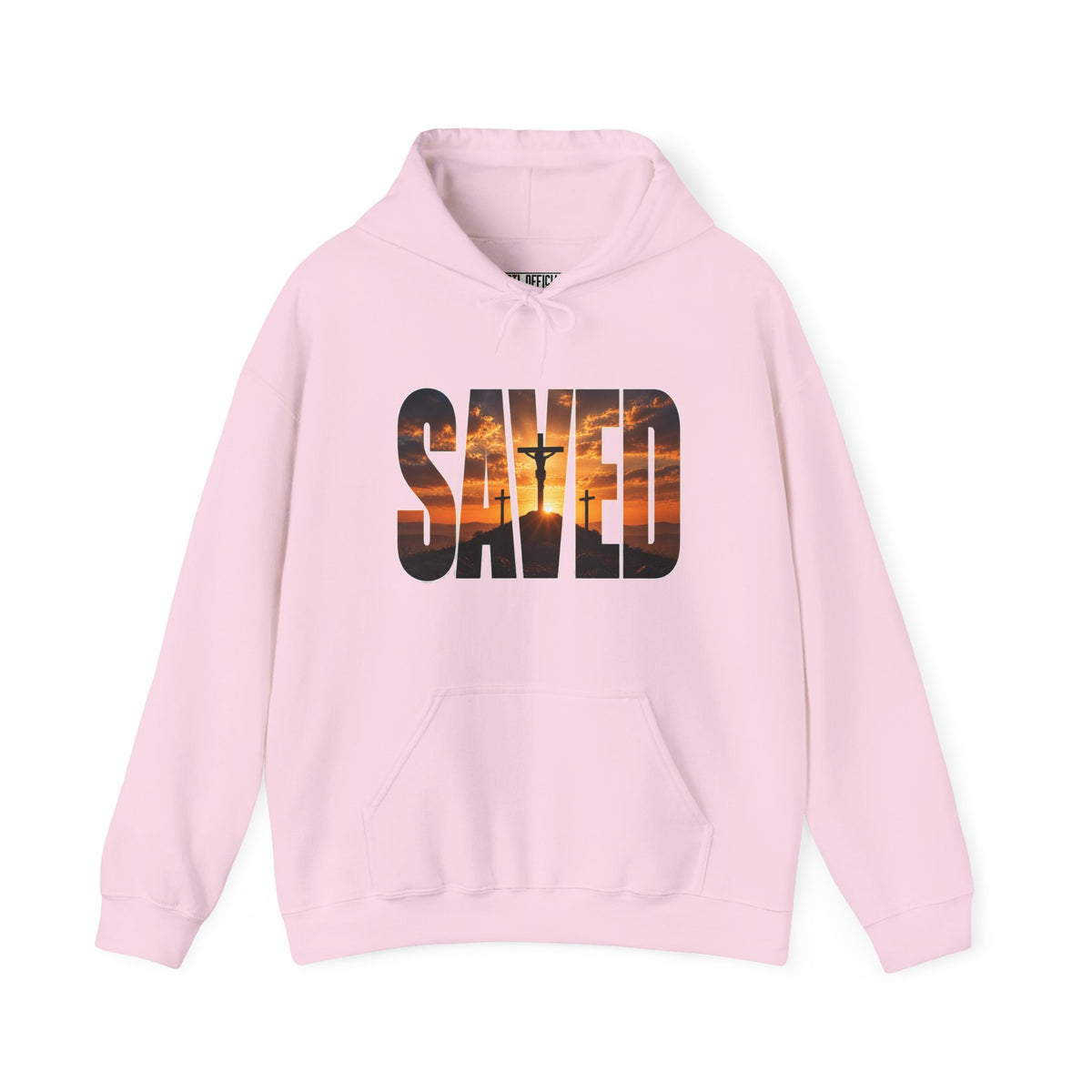 Saved — By the Cross Christian Hoodie