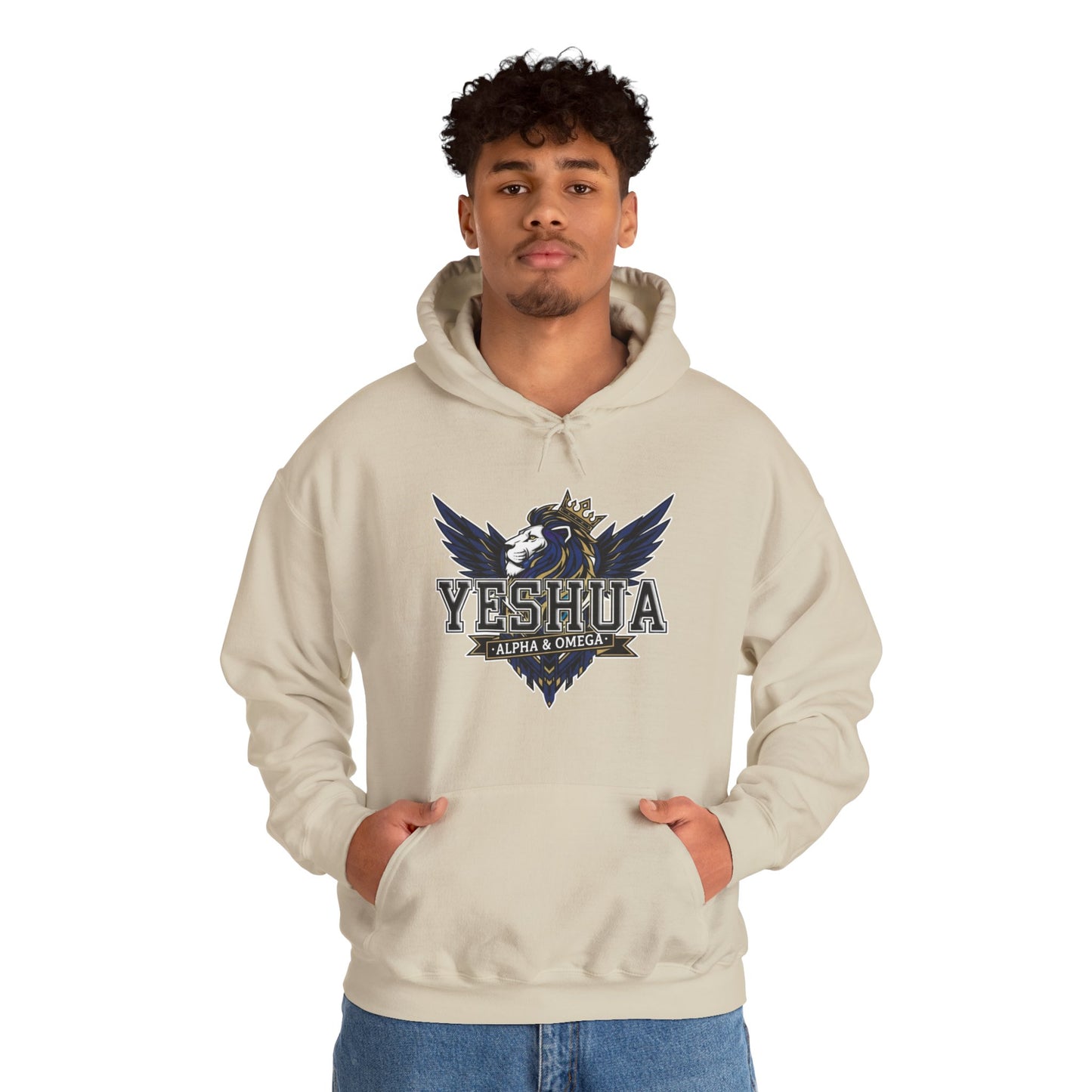 Yeshua: Lion of Judah Reigns Christian Hoodie