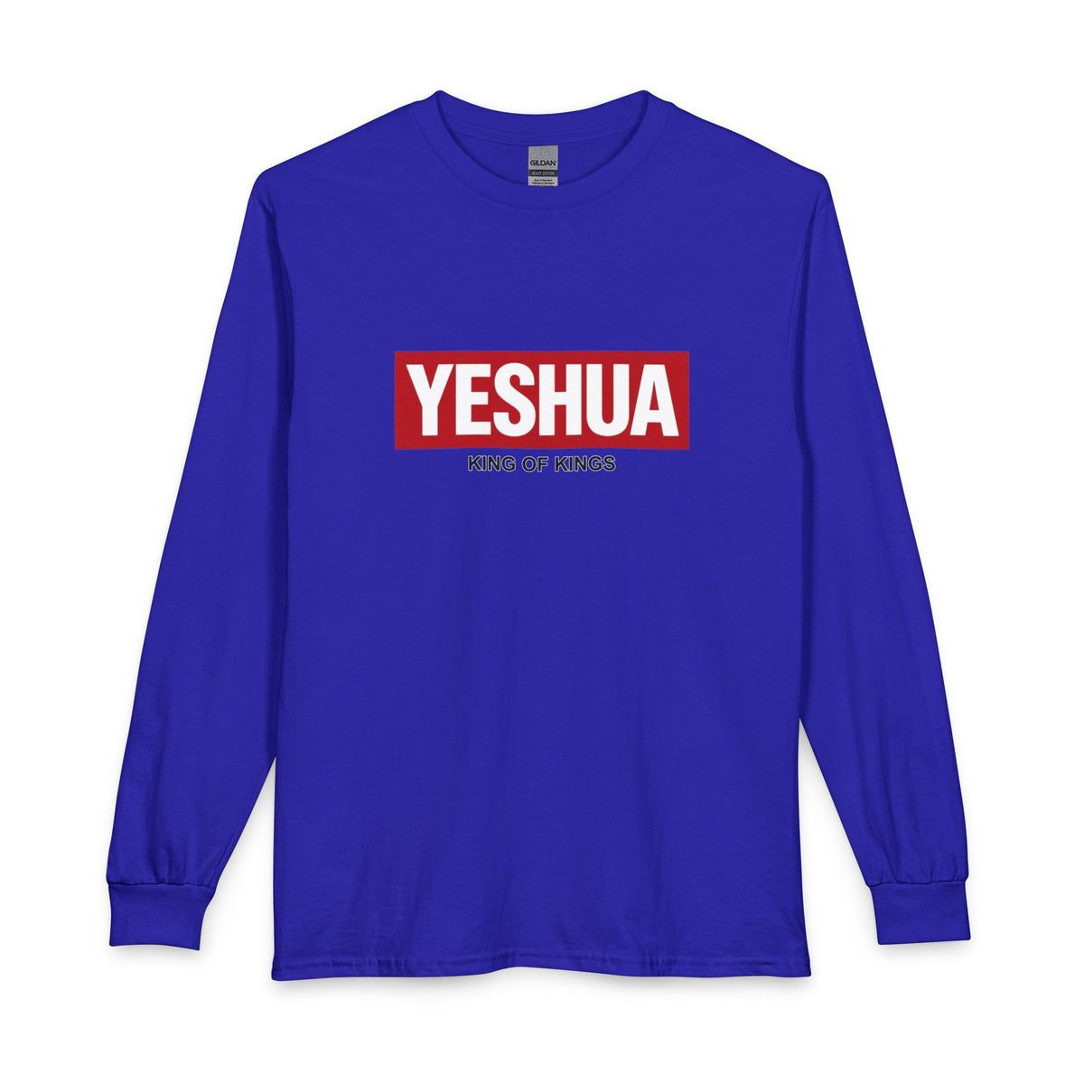 Yeshua Box Logo Christian Long Sleeve Shirt
