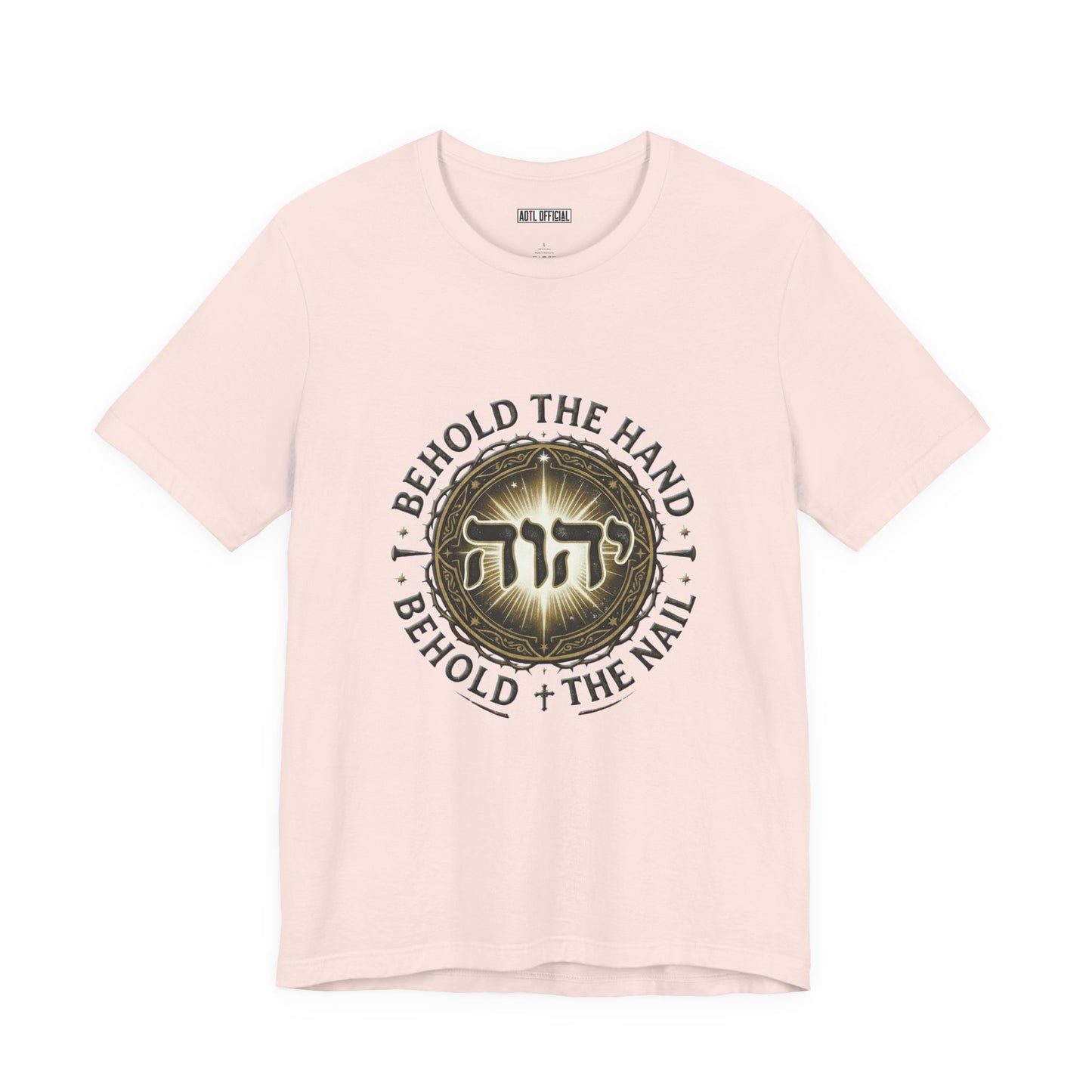Behold The Hand, Behold The Nail Classic Unisex Short Sleeve Tee