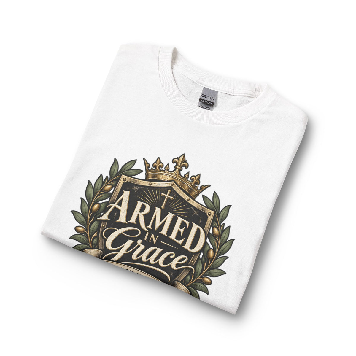 Army of the Lord — Armed in Grace Christian Long Sleeve Shirt