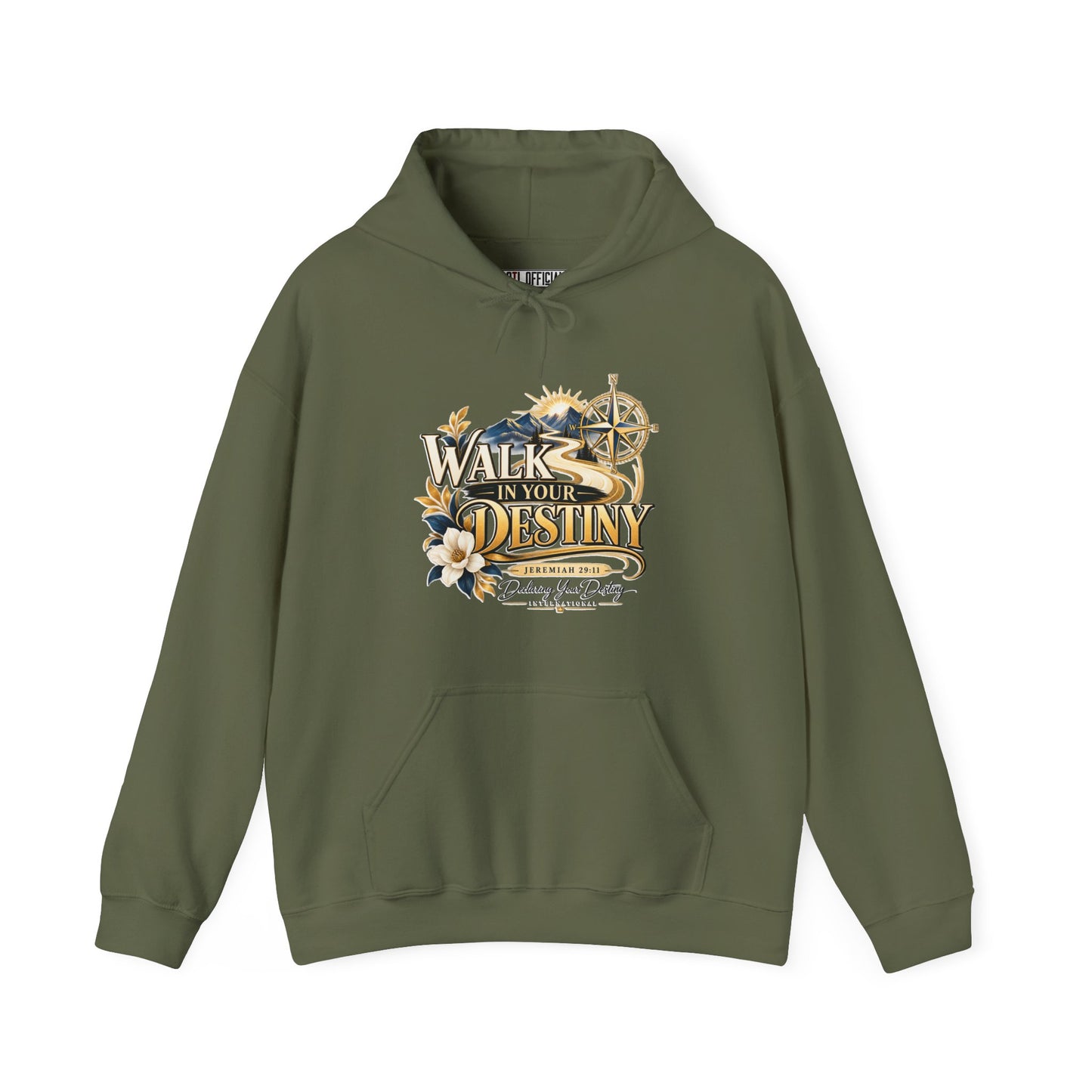 Walk in Your Destiny DYDI Christian Hoodie