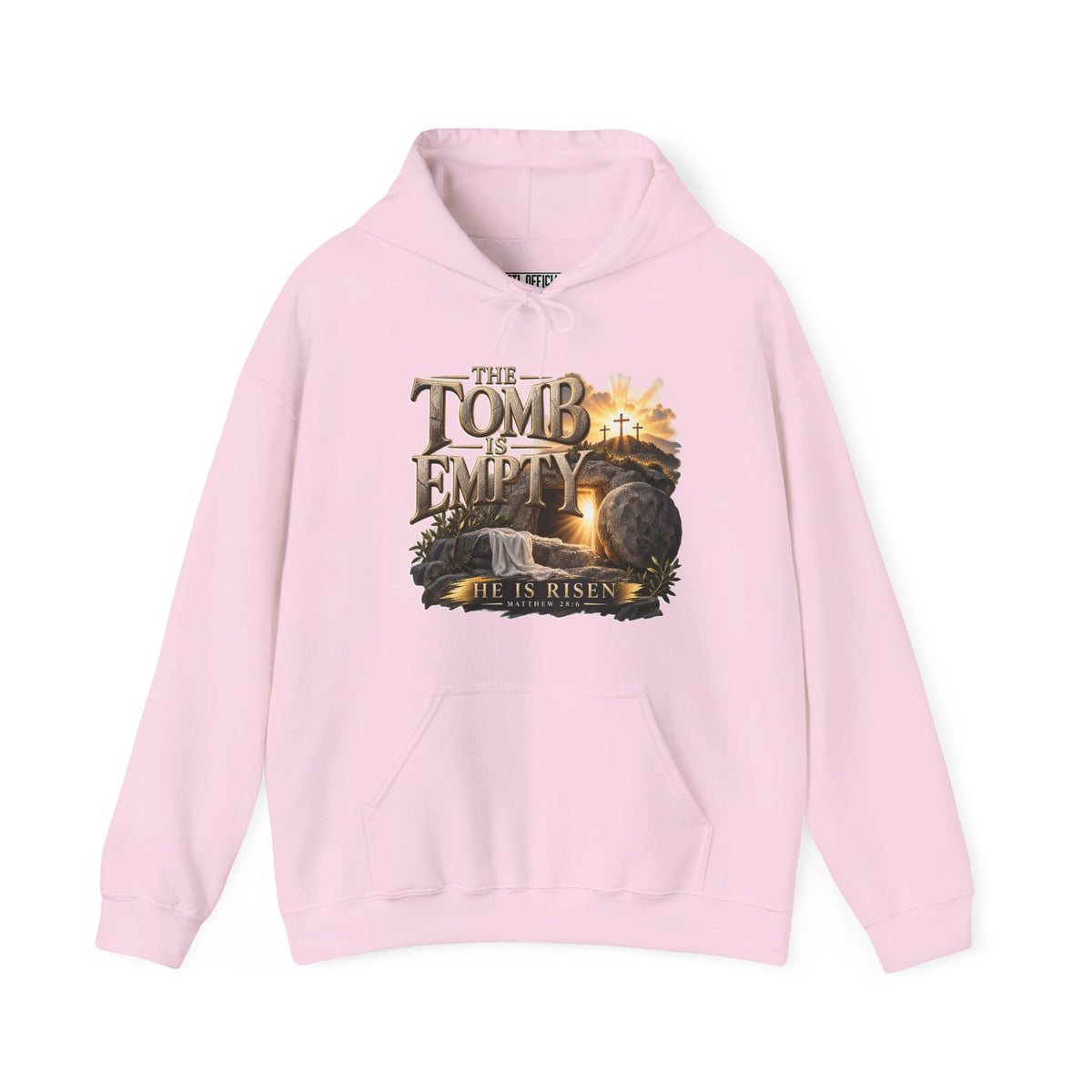 The Tomb Is Empty — Matthew 28:6 Christian Hoodie