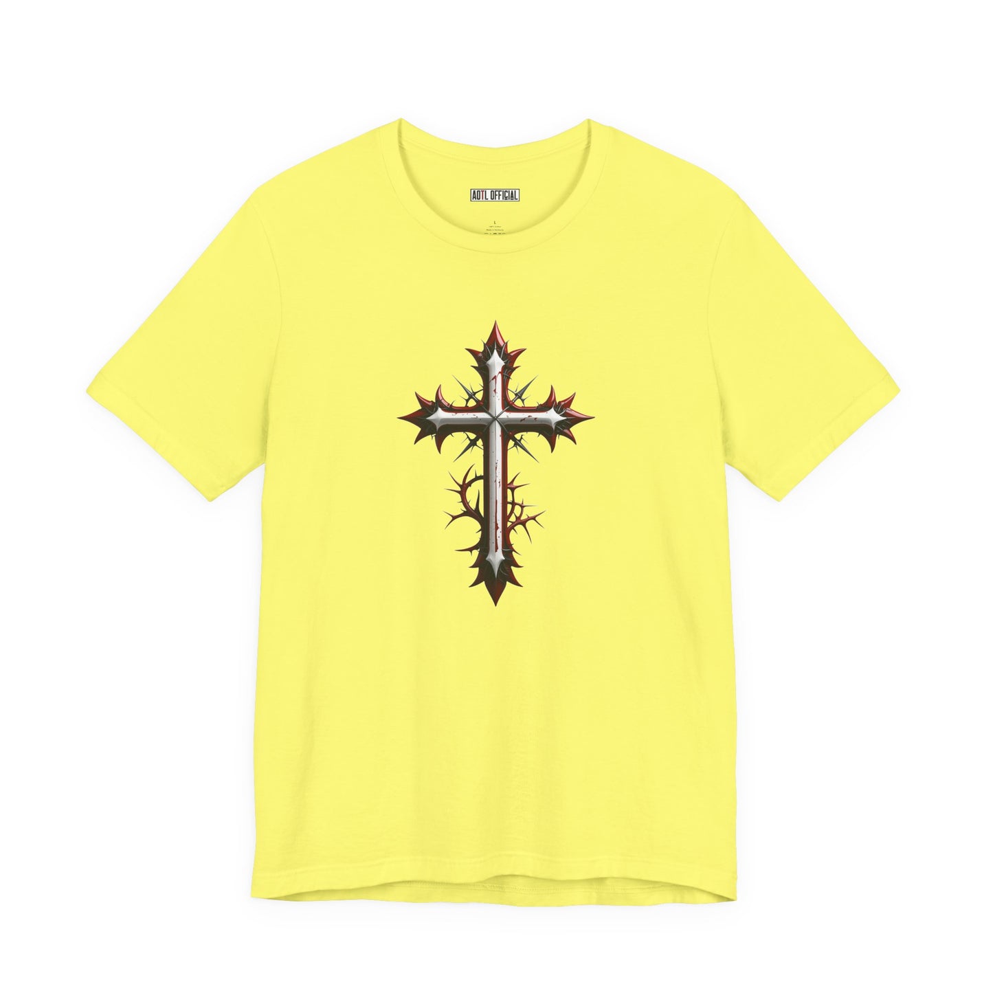 Sacrificial Redemption  Edgy Christian Unisex Short Sleeve Tee
