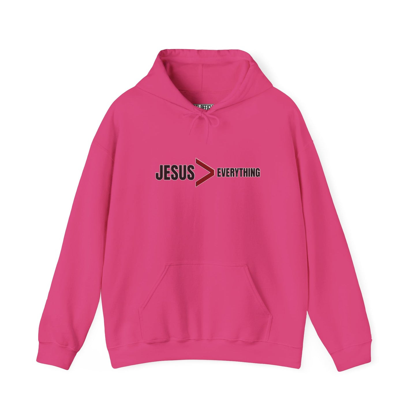 Jesus > Everything Christian Hoodie