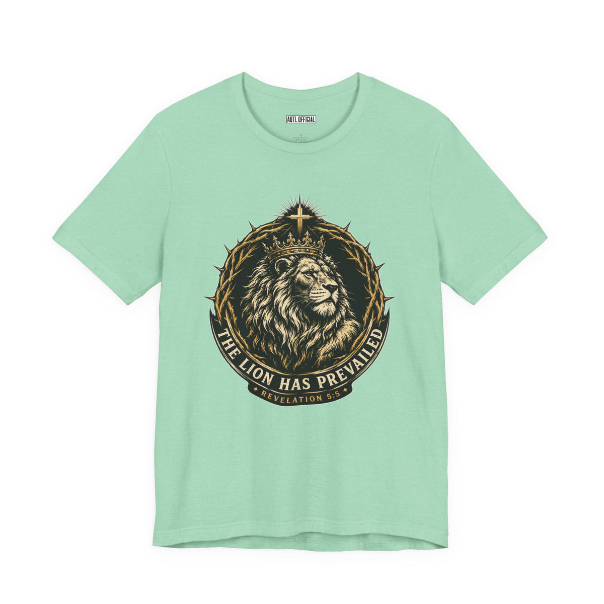 Lion of Judah — The Lion Has Prevailed Christian T-shirt