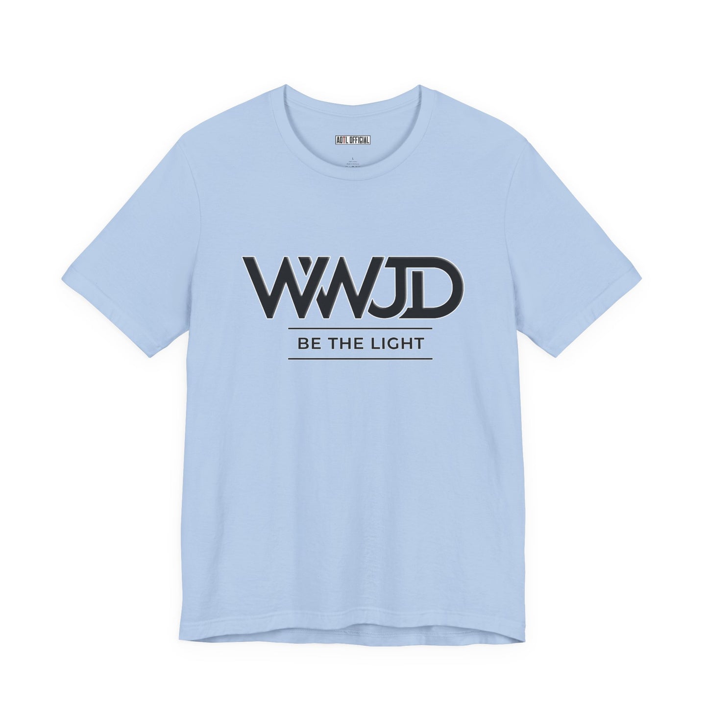 WWJD Faith Reminder Unisex Short Sleeve Tee