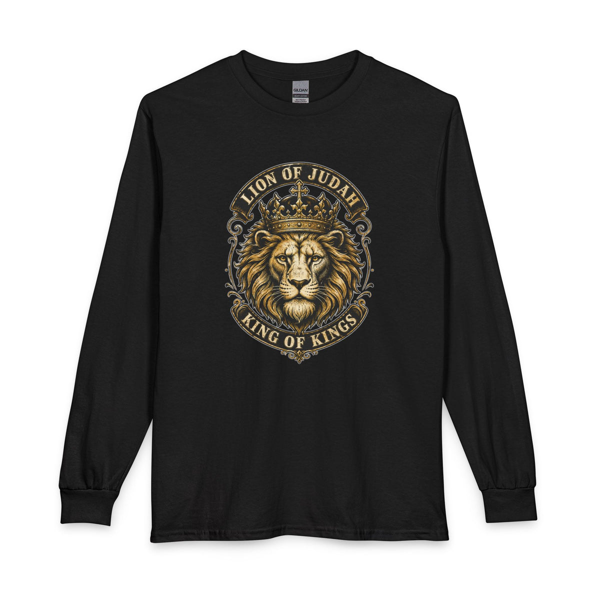 Lion of Judah – King of Kings Christian Long Sleeve Shirt