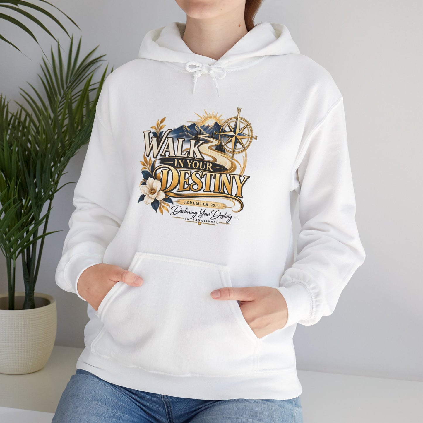 Walk in Your Destiny DYDI Christian Hoodie