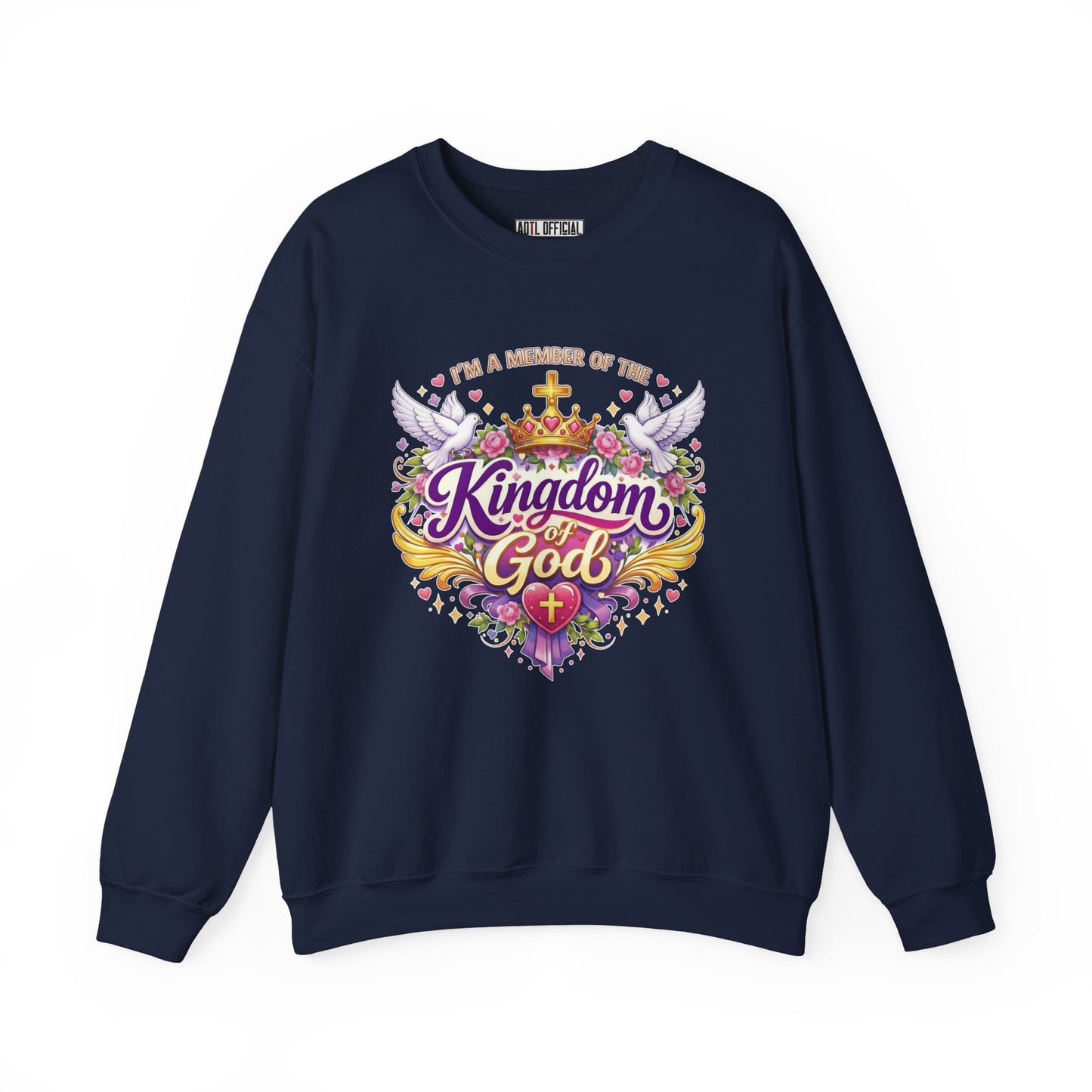 Member of the Kingdom of God Nature Edition Unisex Heavy Blend™ Crewneck Sweatshirt