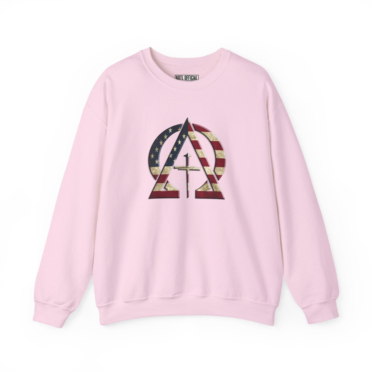 Alpha & Omega Vintage USA Unisex Heavy Blend™ Crewneck Sweatshirt