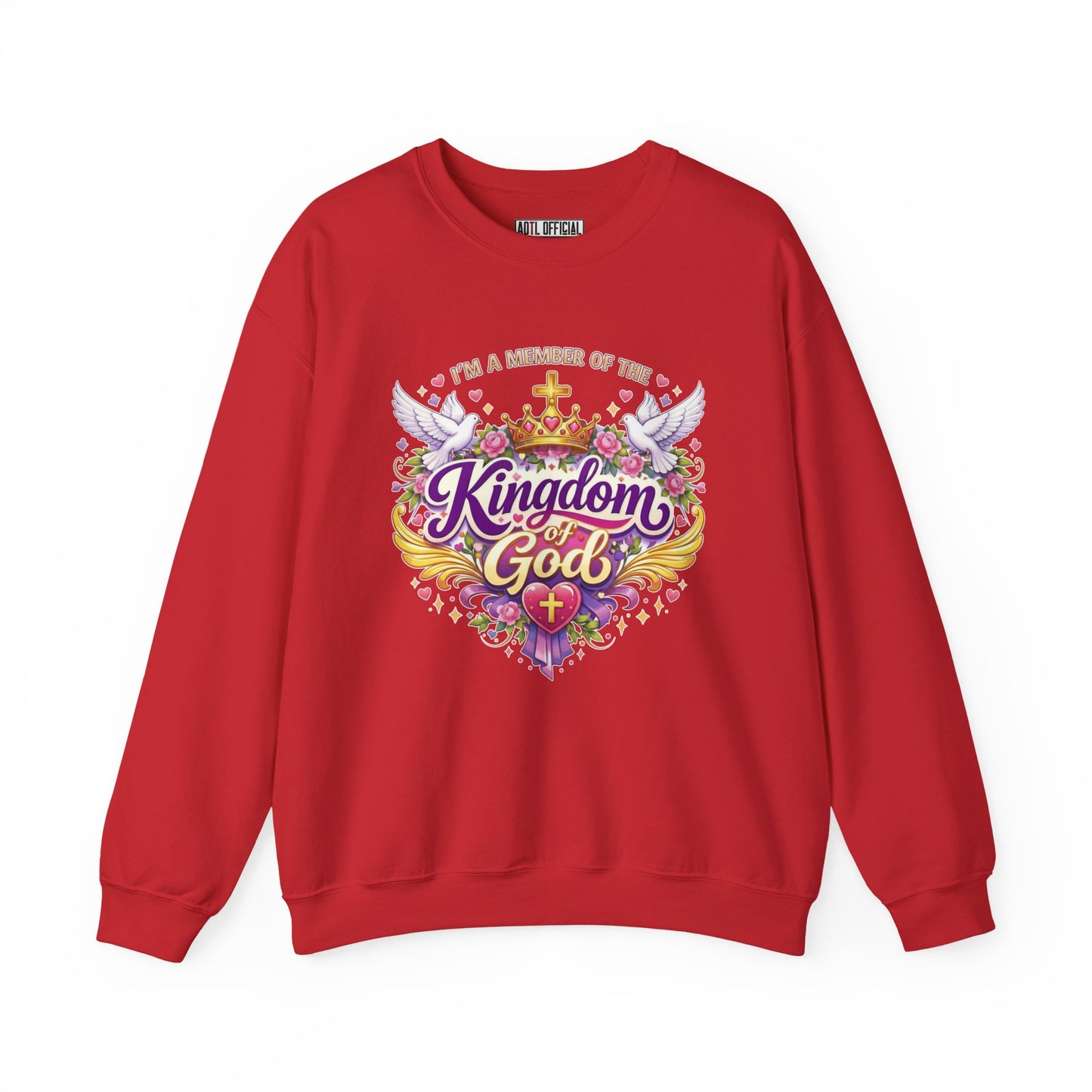 Member of the Kingdom of God Nature Edition Unisex Heavy Blend™ Crewneck Sweatshirt