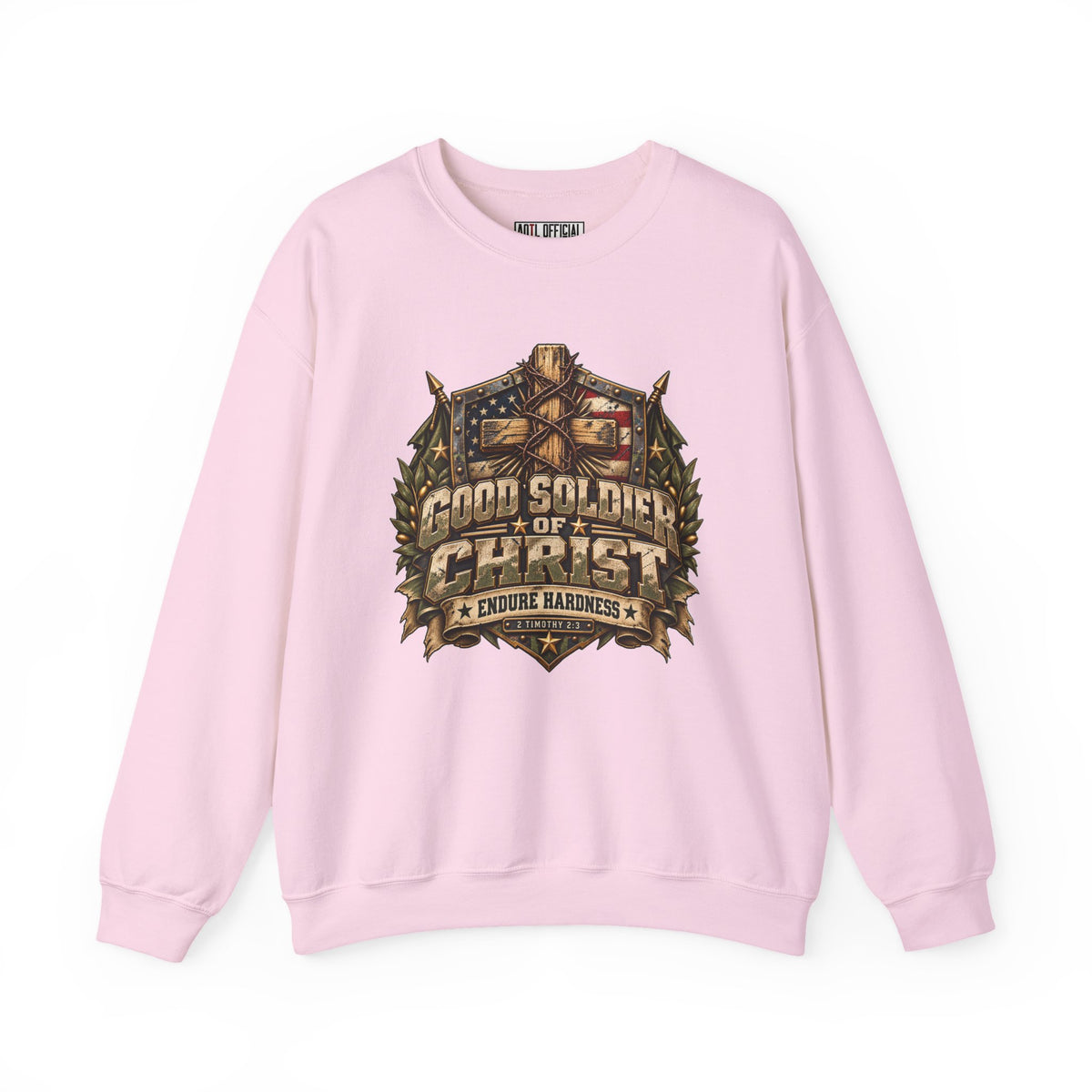 Good Soldier of Christ — Endure Hardness Christian Sweatshirt